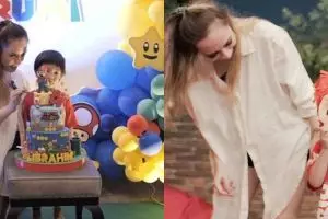 Arya Saloka dan Putri Anne rayakan ulang tahun anak, intip 9 momen mesranya