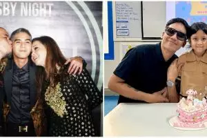 Meski sudah cerai, intip momen 11 mantan pasangan seleb kompak rayakan ulang tahun anak