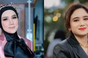 Kompak kajian bareng, intip 9 potret Tissa Biani dan Mulan Jameela yang disebut punya paras mirip