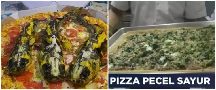 Selain pakai nasi, 15 potret kocak cara orang makan pizza ini nggak habis thinking