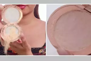 Bukan disiram alkohol, ini trik memperbaiki bedak padat hancur berantakan pakai 1 alat pembayaran