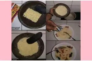 Efek bosan gitu-gitu saja, 11 potret kocak cara makan mi instan ini kreatifitasnya bisa dicoba