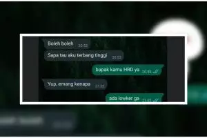 21 Chat lucu gombalan maut ke gebetan ini endingnya bikin nyesek, sabar ya mblo