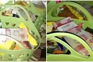 Heboh penampakan isi bingkisan sultan untuk acara Maulid Nabi di Madura, auto untung dan berkah