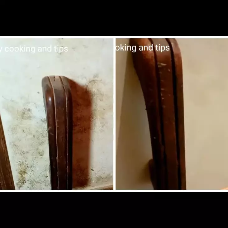 Cukup tambah 2 bahan dapur, begini cara ampuh bersihkan noda minyak di lemari dapur berbahan kayu