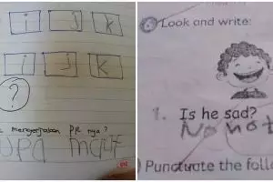 11 Jawaban lucu murid saat ngerjain PR ini bikin guru merasa gagal, nyeleneh pol