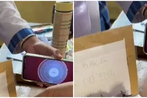 Momen pelajar SMA gabut main masak-masakan di kelas ini kreatif di luar nalar, bikin geleng kepala