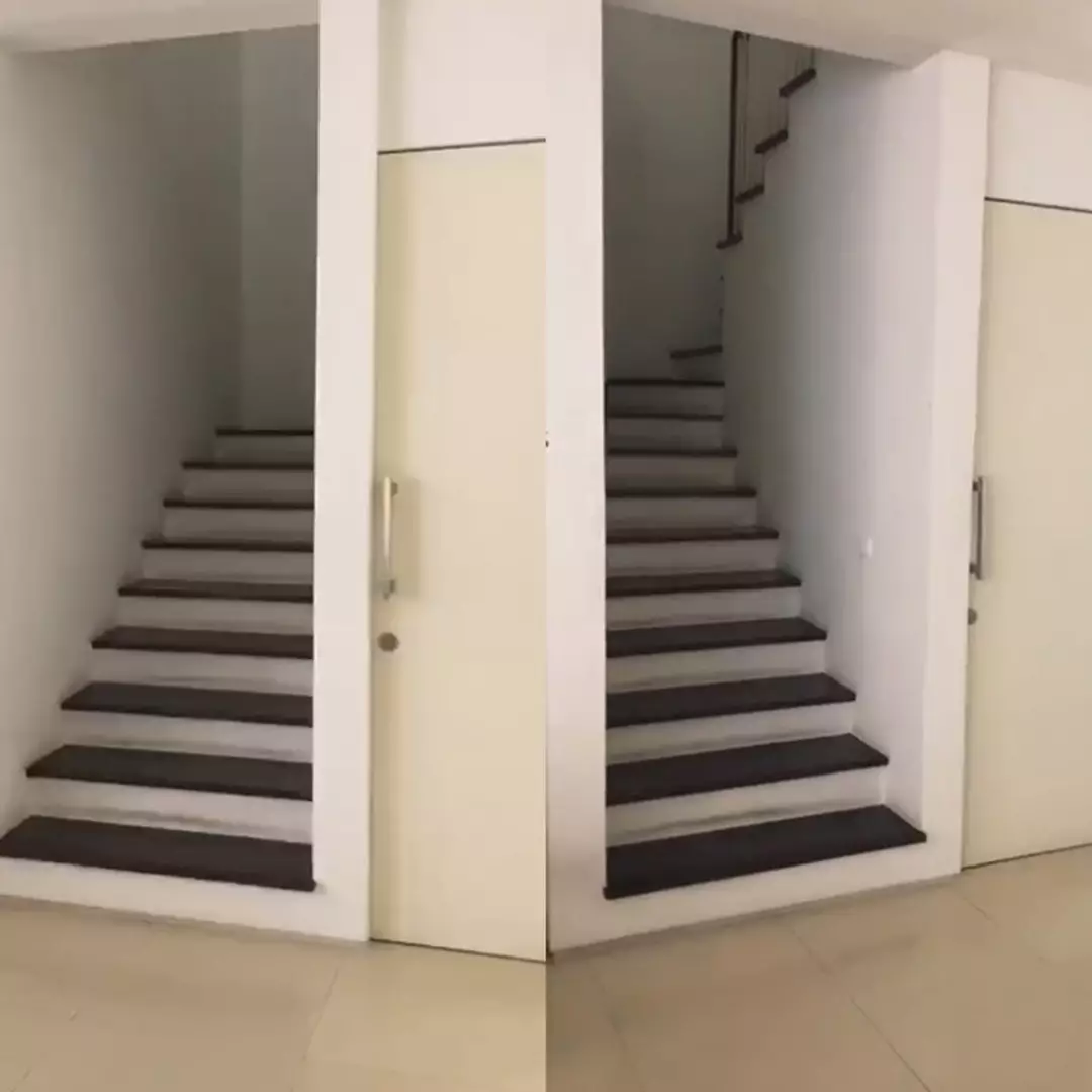 Dikira menuju ruang rahasia, 9 potret ruangan bawah tangga mirip bunker ini dalamnya bikin terkejut