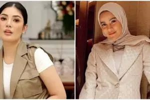 14 Tahun bersahabat sempat musuhan, ini 11 potret Nindy Ayunda dan Olla Ramlan dulu hingga kini