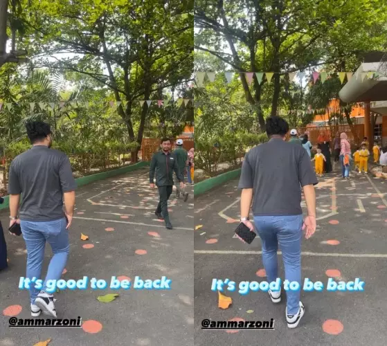 Ammar Zoni jemput usai bebas penjara © Instagram Ammar Zoni jemput usai bebas penjara © Instagram