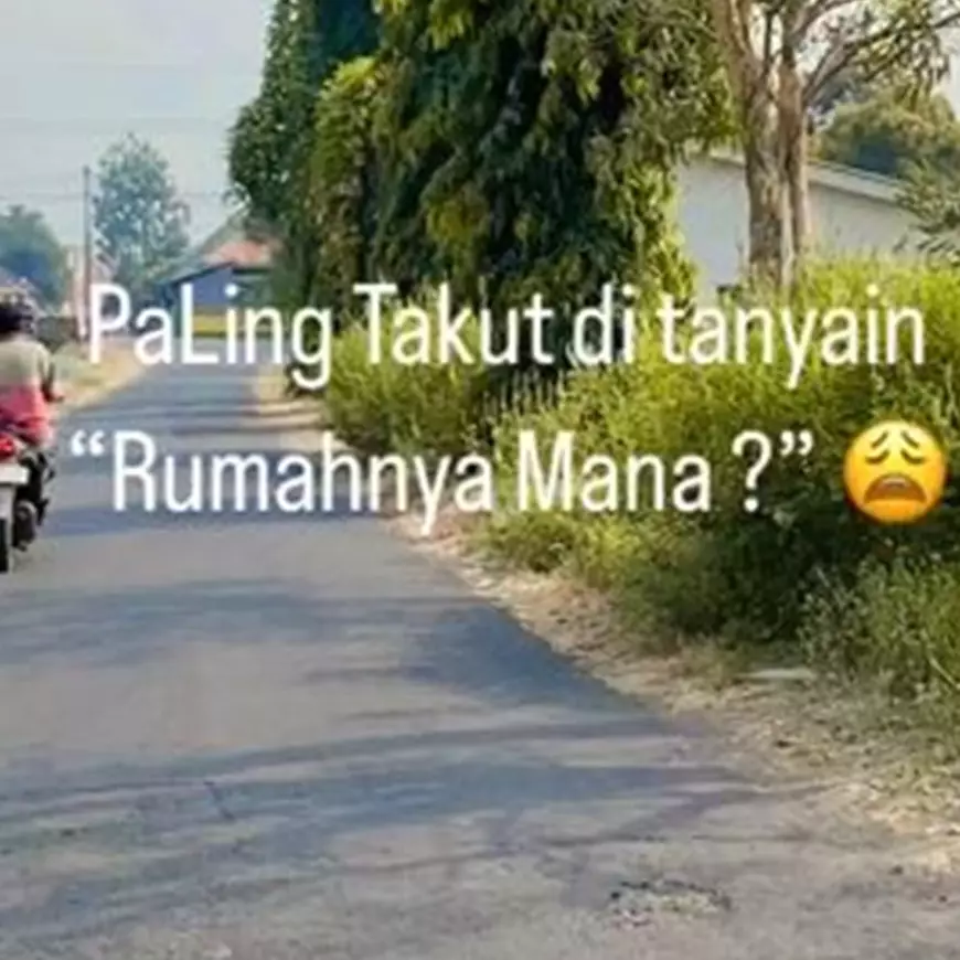 Gegara nama dusunnya nyeleneh, wanita ini kebingungan saat ditanya alamat rumah