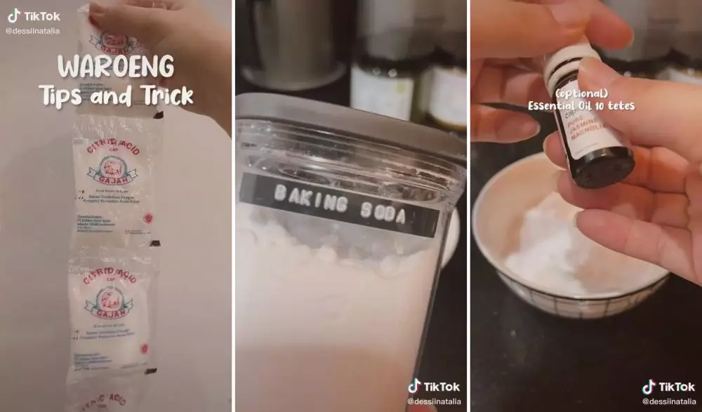 bikin pembersih sendiri © TikTok bikin pembersih sendiri © TikTok