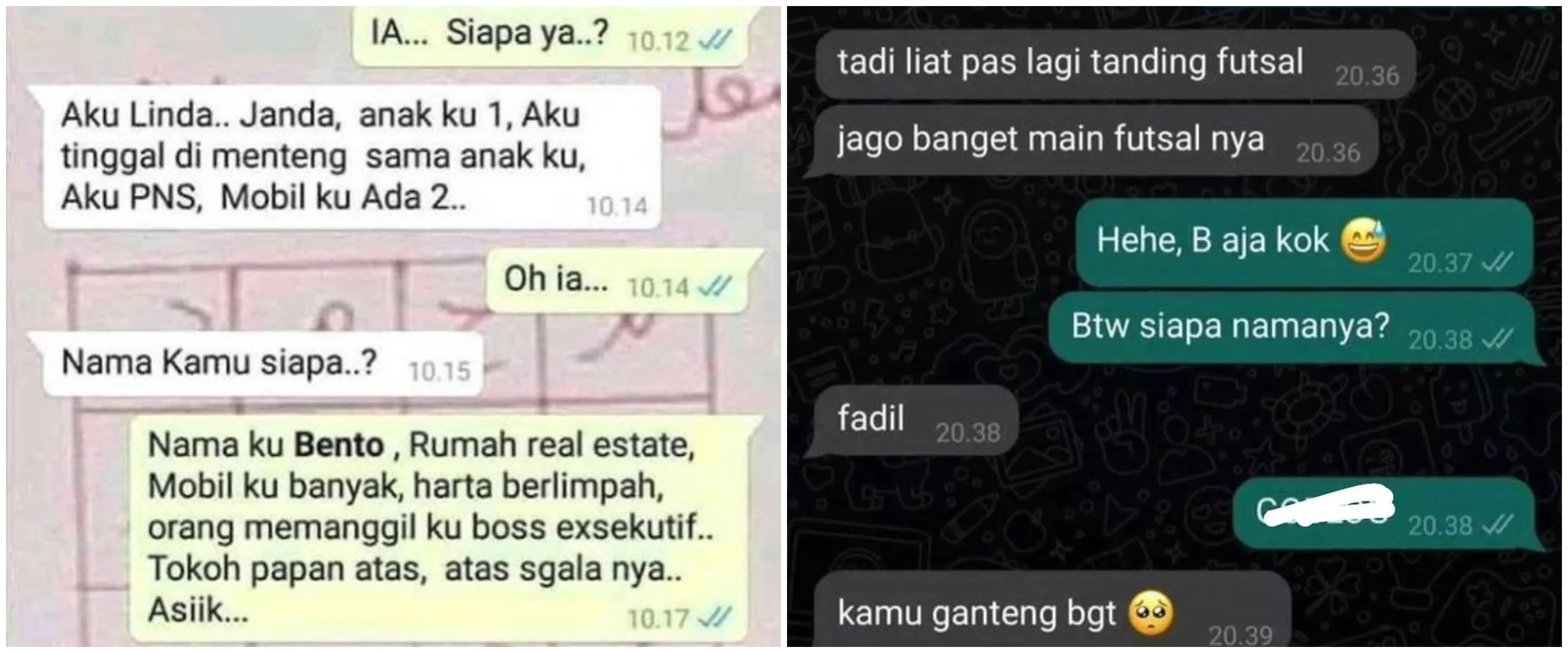 11 Chat lucu orang ajak kenalan ini nyeleneh pol, bukan jadi akrab malah bikin geleng kepala