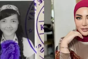 Pas foto 9 seleb di ijazah SMA ini sukses bikin pangling, paras Syahrini bak beda orang