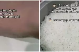 Diminta beli 'teman nasi' sama istri, pria ini malah bawa lauk nyeleneh yang bikin tepuk jidat