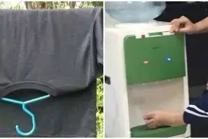 13 Potret kocak salah gunakan barang ini bikin geleng kepala, dispenser buat cuci kaki