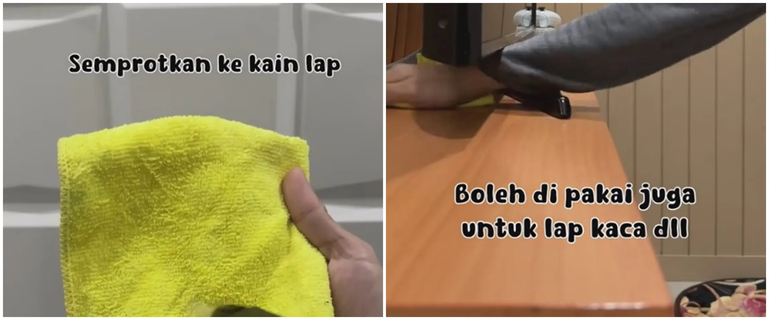 Bukan pakai karbol, ini cara mudah membuat rumah minim debu gunakan 3 bahan dapur