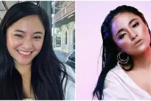 Pede tampil natural meski wajah dicibir tak mulus, ini 11 potret Marshanda pakai dan tanpa makeup