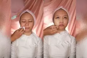 Wanita pemalu senyum dirias MUA jadi pengantin adat Sunda, meski irit senyum kecantikannya tuai pujian