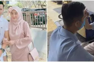 9 Momen Ikram Rosadi dampingi Yusuf anak Larissa Chou disunat, sikapnya sebagai ayah sambung disorot