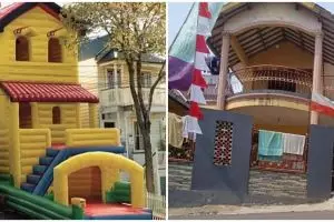 11 Potret lucu tampilan rumah dari depan ini saking absurdnya dijual murah pun nggak ada yang minat