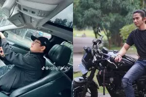 Taklukkan hati Nadya Mustika, intip 9 beda gaya Iqbal Rosadi dan Rizki D'Academy