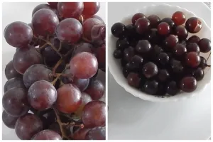 Tak perlu tepung, begini trik melunturkan lapisan lilin pada anggur pakai 1 jenis rempah