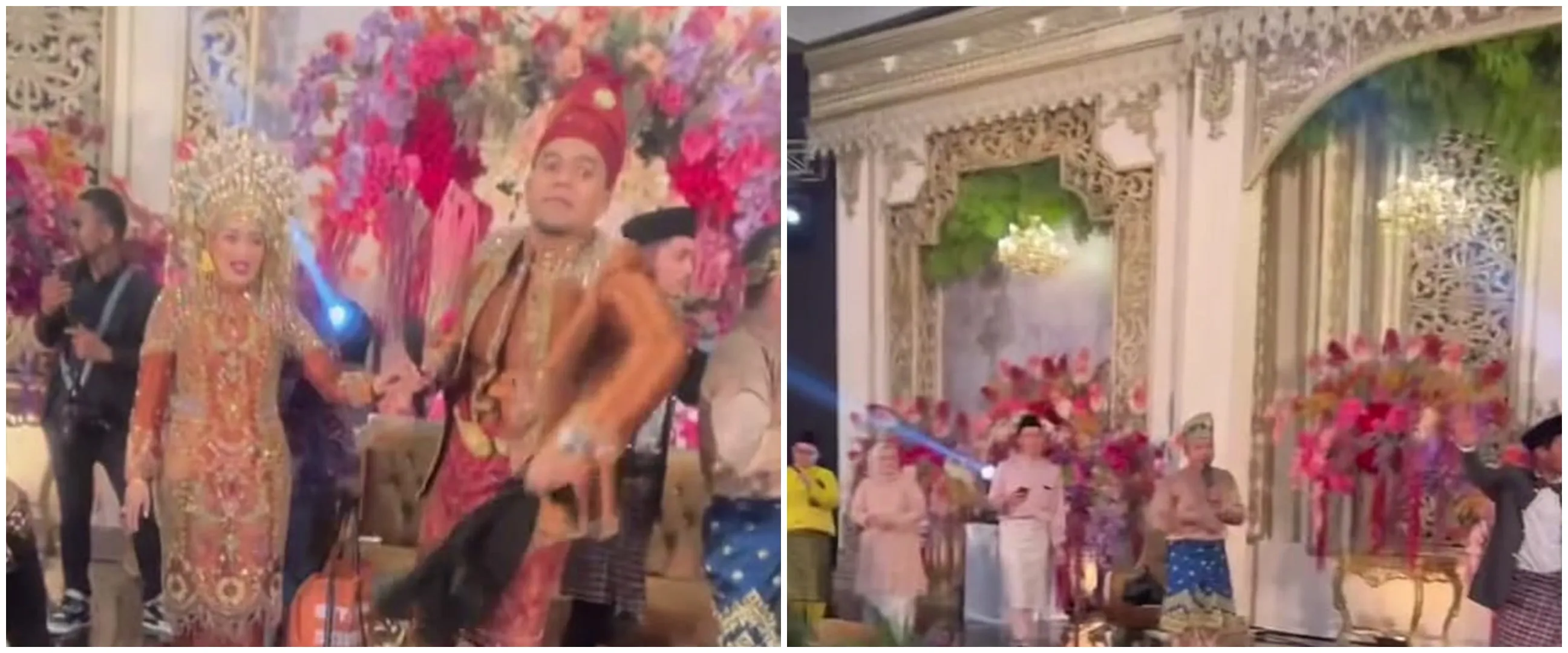 Dekorasi pernikahan pengantin kelewat unik sampai jadi rebutan tamu undangan, ternyata ini sebabnya