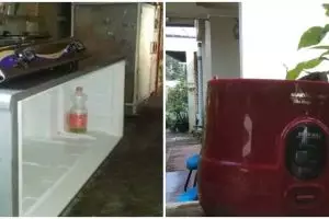 11 Potret kocak alih fungsi barang ini penampakannya nggak kepikiran, bikin garuk-garuk kepala