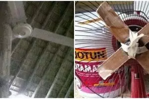 Hidup lagi panas-panasnya, 11 potret kocak orang pasang kipas ini malah bikin tambah emosi