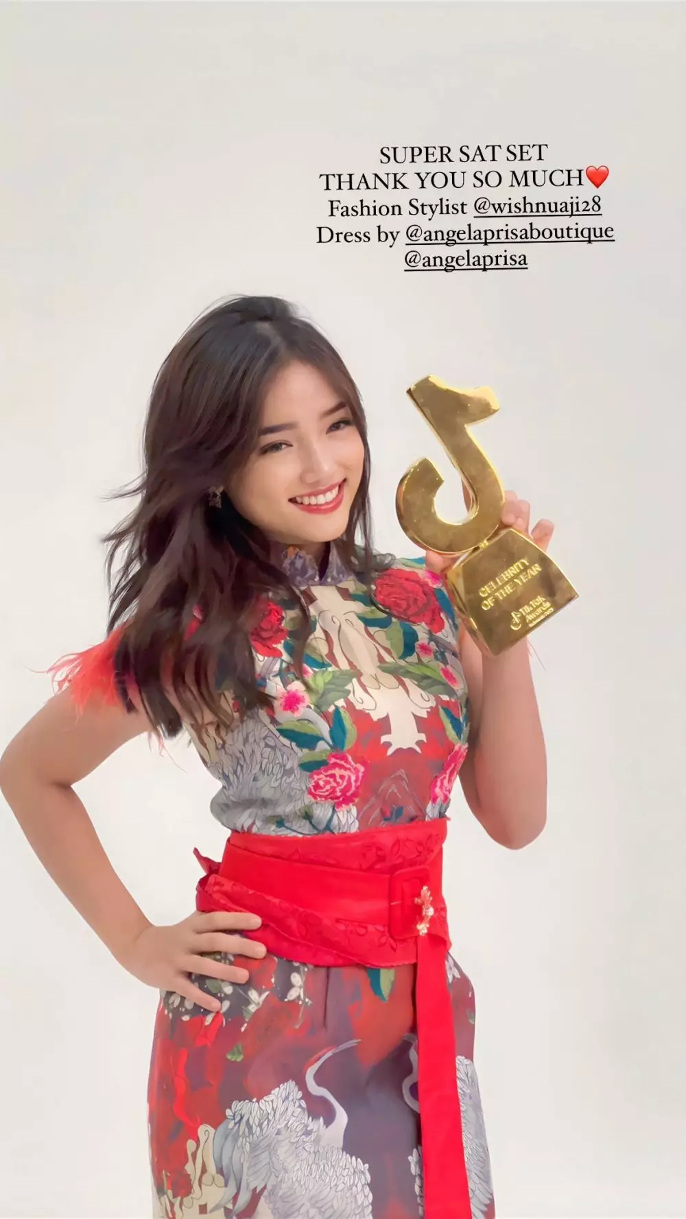 Fuji Aaliyah di TikTok Awards © berbagai sumber