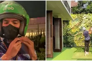 Hobi naik ojek ke kantor biar irit, intip 11 potret rumah mewah Adrian Maulana, musalanya bikin salfok