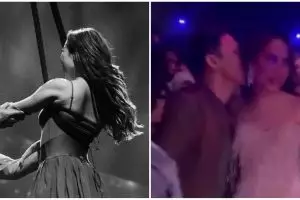 Usai jadi sorotan, ini penjelasan Ariel Noah cium Bunga Citra Lestari di belakang panggung