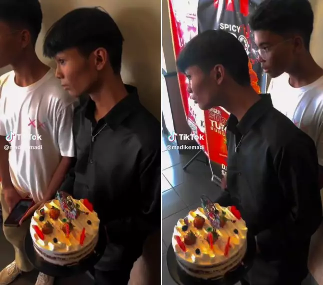 anak beri kejutan ibunya © TikTok anak beri kejutan ibunya © TikTok
