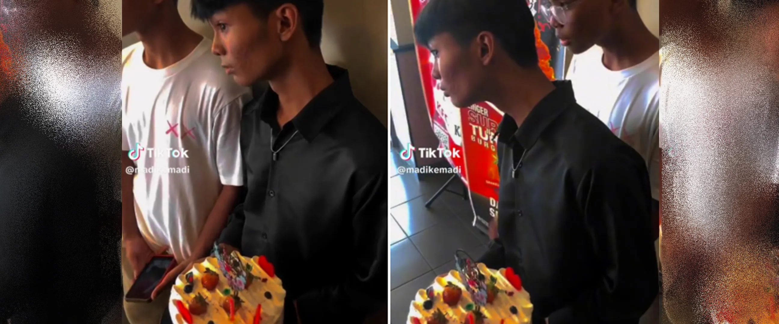 Rela samperin sang ibu yang tengah kerja demi beri kejutan ulang tahun, aksi pria ini bikin terharu