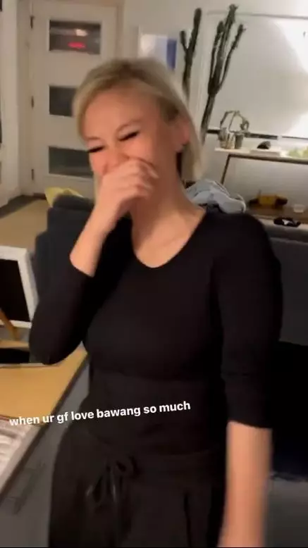 agnez mo masak sop daun bawang © 2023 brilio.net