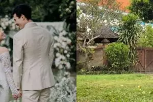 Menikah di halaman belakang rumah, 11 potret hunian Jennifer Coppen ini berhiaskan arca khas Bali
