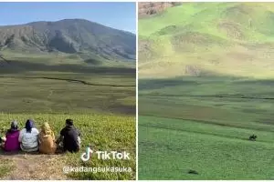 Sempat hangus dan gersang, 9 potret Bromo mulai menghijau usai kebakaran foto prewed ini manjakan mata