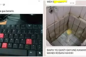 11 Potret lucu teman jahil ini ngeselin tapi kocak, endingnya bikin ngelus dada