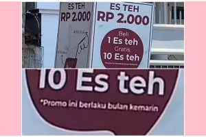 11 Potret kocak tulisan promo ini endingnya bikin kecewa, definisi korban S3 marketing