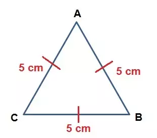 Rumus luas segitiga sama sisi © berbagai sumber