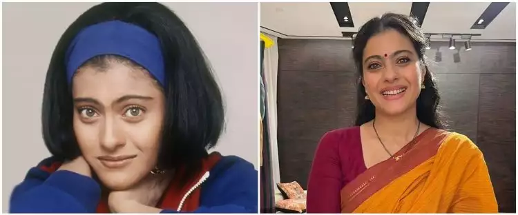 9 Potret Kajol tampil ala Anjali rayakan 25 tahun Kuch Kuch Hota Hai, awet muda bak vampir