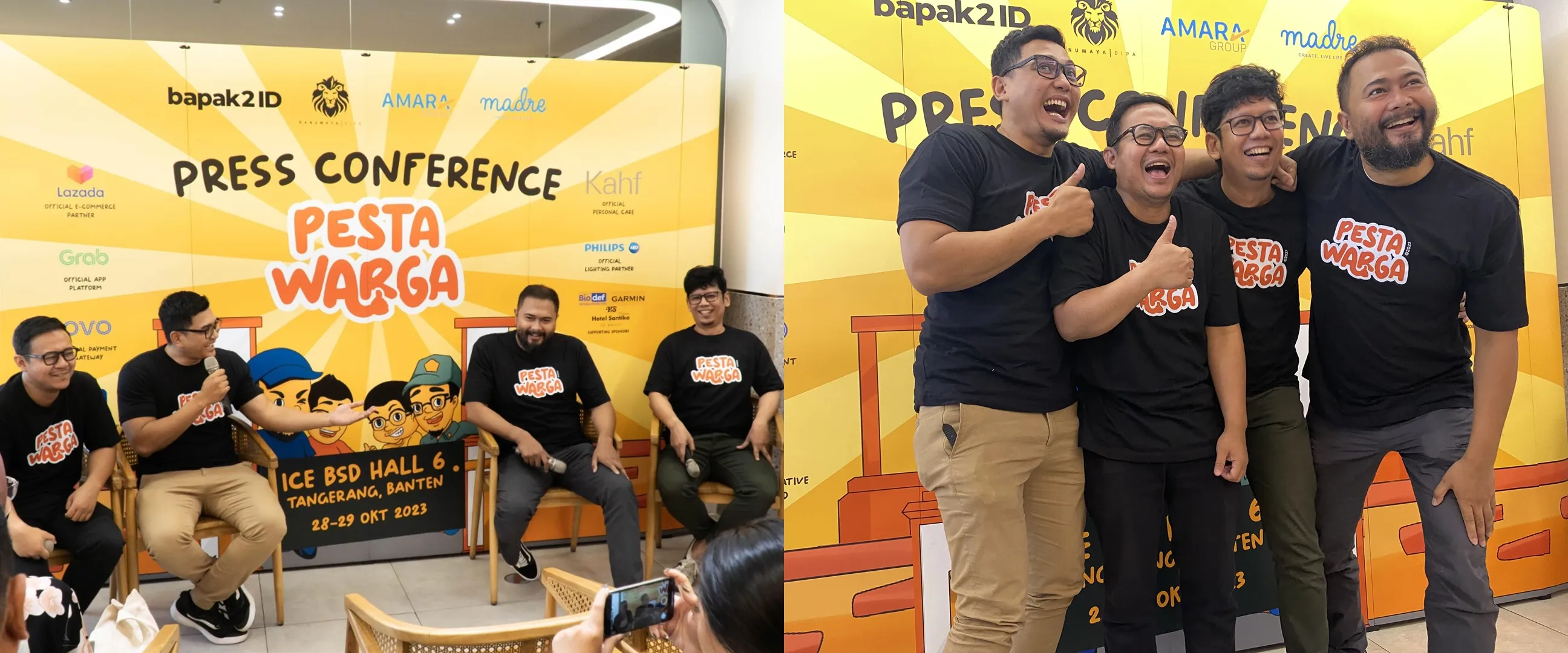 bapak2ID ajak rayakan momen bareng keluarga di Pesta Warga 2023, banyak lomba & hadiah antimainstream