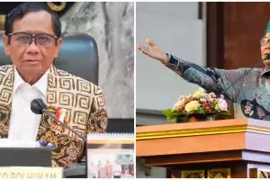 9 Potret lawas Mahfud MD cawapres Ganjar Pranowo, gayanya pakai celana cutbray tuai sorotan