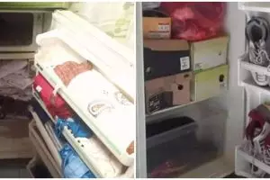 11 Potret lucu alih fungsi kulkas dari pendingin jadi lemari multifungsi ini ada-ada saja idenya