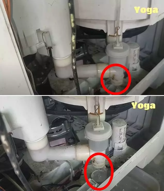 cara perbaiki mesin cuci mengalir terus © YouTube