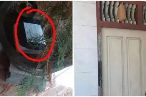 Rumah kosong tak ada penghuni, 11 potret kocak kurir antar barang ini ditaruh di tempat tak terduga