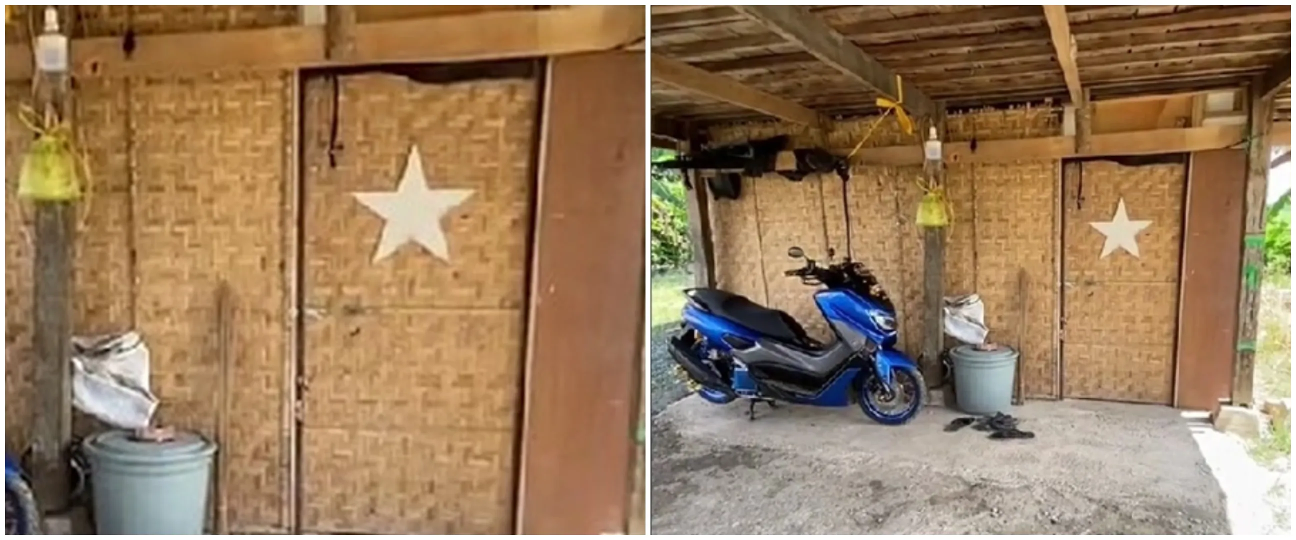 Definisi rumah antimaling, penampakan dalam rumah gubuk ini interiornya bagai kos-kosan eksklusif
