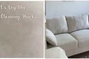 Nggak bikin malu kalau dilihat tamu, begini cara hilangkan noda membandel di sofa pakai tutup panci