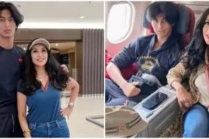 Selisih 35 tahun, 9 momen Diah Permatasari saat hangout bareng putranya ini disangka pacaran